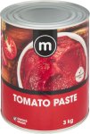 M Tomato Paste Pastes & Purees