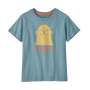 Baby Regenerative Organic Certified Cotton Graphic T-Shirt - - Live Simply Seal:upwell Blue / 2YRS