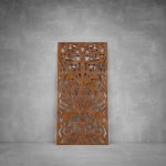 Wall Art D111 - 2000 X 1000 X 20 Indoor Matt Black Warm White