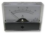 Panel Meter 15A Dc 60MMXH46MM - 15A Dc 60MM X 46MM