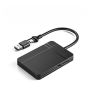 USB 3.0&TYPEC+USB Dual Head Card Reader