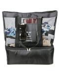 Beach And Picnic Tote Bag With Cooler - Black
