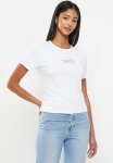 Levi's Graphic Rickie Tee Arched Baby Serif Log - Bright White