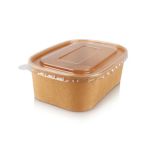Kraft Square Bowls 750ML 10