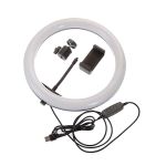 Rgb LED Ring Light 26CM & Universal Phone Holder Kit Without Tripod