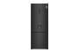 LG 446L Nottom Mount Refrigerator With Water Dispenser - Matte BLACK-GC-F569NQHM.AMCQESA
