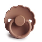 Daisy Latex Pacifier - Peach Bronze Size 2