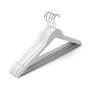 Wooden Hangers White 5 Pieces