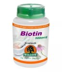 Willow - Biotin 500MCG 60 Caps