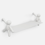 Umbra Buddy Shelf - White