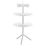 Portable 3-TIER Clothes Drying Rack - White