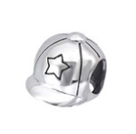 C1062-C10524 - 925 Sterling Silver Cap European Charm Bead