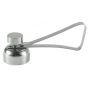 1 Pack- Stainless Steel Egg Shell Topper Cutter- Silver