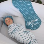 Wrap Set Swaddle Set Pattern Ocean