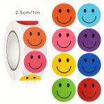 500PCS Teacher Reward Stickers Encouragement Learning Labels New Expression Sealing Stickers