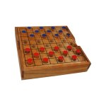 Thai Wooden Game Colour Checkers