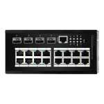 20-PORT Gigabit L2 Cloud Managed Industrial Poe Switch DUX1016GPS-4F-IS-C