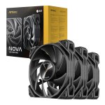 Antec Nova 120 120MM Pwm Fan Kit 3-PACK With 3-PHASE Controller