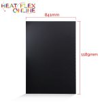 A0 1189MMX841MM 3MM Black Acrylic Panel