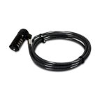 Port Connect 1.8M T-bar Combination Cable Lock