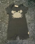 Keedo Blue Crab Romper 3 6M