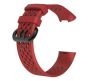 Breathable Mesh Silicone Band For Fitbit Charge 3 / 3SE /4 -red