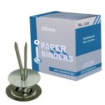 25MM Paper Binder - Box Of 100