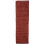 Luna Contemporary Solid Colour Rust Runner