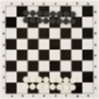 Cardboard Checkers Game 33 Piece
