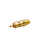JX4065R Rca Gold Male Red Line