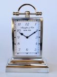 Table Clock – Nickel Finish – 34X22X12CM