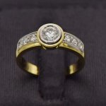 18CT Yellow Gold Engagement Ring