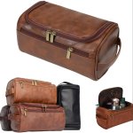 Large Capacity Toiletry Bag For Men Travel Shaving Kit For Groomsmen Gift For Christmas Birthday Dad Husband Grandpa Lover