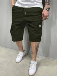 Men's Cargo Shorts Pants Outdoor Hiking Multi-pocket Utility Shorts Casual Style For Summer Hiking Cycling