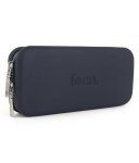 Fenn Wallet Navy Silver Zip - Ys Travel Bags
