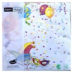 Party Time Serviettes 3 Ply 20 Piece