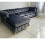 Modern Velvet Chesterfield Sofa