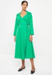 AMANDA LAIRD CHERRY Ella Dress - Emerald Green
