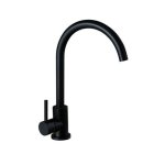 - Short Basin Mixer Tap Blackened Brass