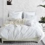 3PCS Duvet Cover Set Thin Line Plaid Pattern Bedding Set Soft Comfortable Duvet Cover For Bedroom Guest Room Dorm School Decor 1 Duvet Cover +