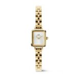 Quadro MINI Arch 3-LINK Gold Sunray Dial Minimalist Watch
