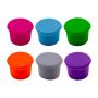 Universal Silicone Wine Stopper Set - Multicolor Pack Of 6
