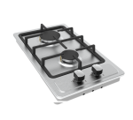 Falco 30CM Dual Gas Burner Stainless Steel