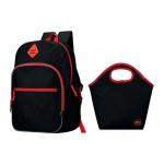 Walter Backpack & Cooler Red black