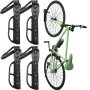 Storage Vertical Bicycle Hook For Indoor Shed Wall Mount Hook Rack Holder Steel Sturdy Bike Hanger