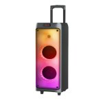 JVC XS-N5212PB 2 6.5 Bluetooth Trolley Speaker With Light Show & Wireless MIC