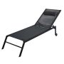 Penny Textilene Lounger - Charcoal
