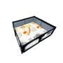 Playpen With Mat Black 180X150CM