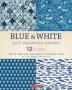 Blue & White Gift Wrapping Papers - 12 Sheets Of High-quality 18 X 24 Inch Wrapping Paper Loose-leaf