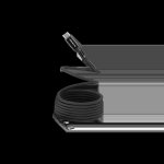 Volkano Weave Series 60W Magnetic Type-c Cable - Black